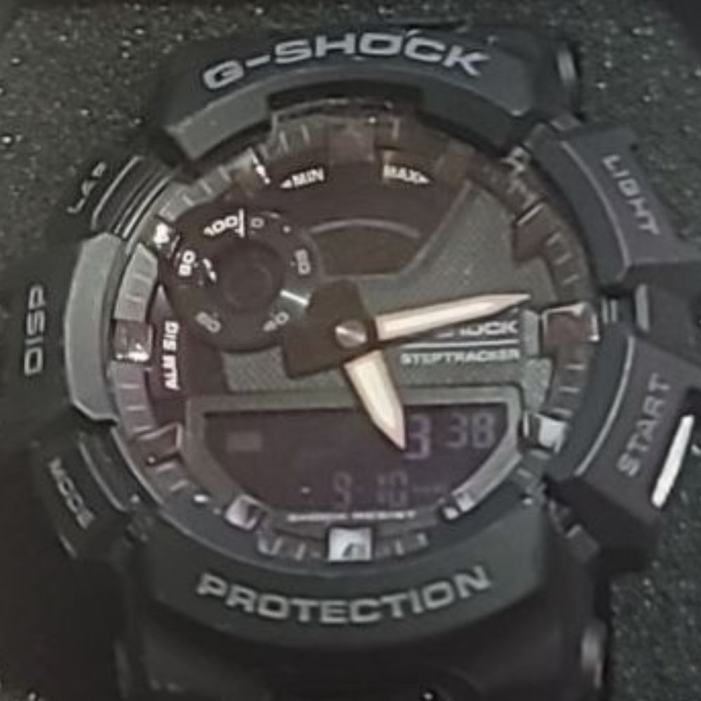 Black Mens Casio Gshock GBA900 WR20bar Wristwatch 200m Water Resist Shock Resist